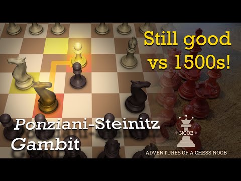♟️ Ponziani-Steinitz Gambit | Still Good at 1500s ELO!