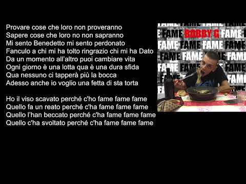 Bobby G - FAME - (Official Lyric Video)