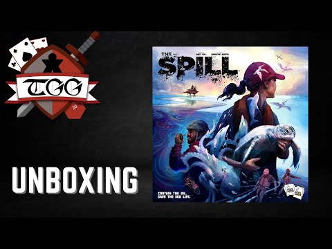 The Spill Board Game Unboxing