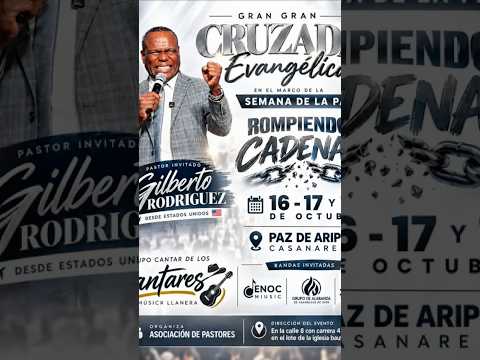 PAZ DE ARIPORO, CASANARE, ES TIEMPO DE SALVACIÓN Y AVIVAMIENTO! Durante los días 16, 17 y 18 octubre