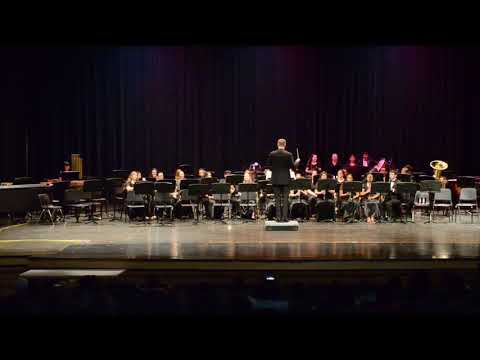 180515 Mr  Fenzl conducts last group at Steele HS