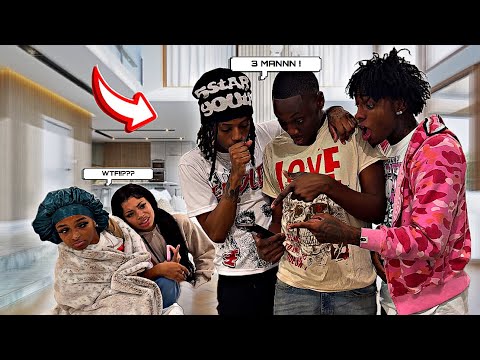 I asked Tj & KJ to go on a 3 man and this happened ......🤦🏾‍♂️