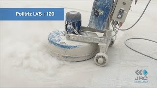 Politriz de Piso LVS   Husqvarna PG280 e PG820   Fortemac   Polimento em Concreto   JRC Diamantados