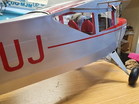 Masking and spraying red trim lines - zero paint bleed