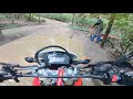 Honda CRF250L HARD Trail Riding