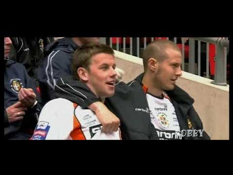 Luton Town 3 v Scunthorpe 2 AET Johnstone's Paint Trophy Final. Highlights 5th April 2009 Wembley