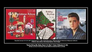 *(1957) RCA &#39;&#39;Santa Bring My Baby Back (To Me)&#39;&#39; (Take 9 Master) Elvis Presley