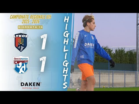 HIGHLIGHTS INVICTA MATERA U15 | Lykos VS Invicta Matera. Campionato Regionale 25/26