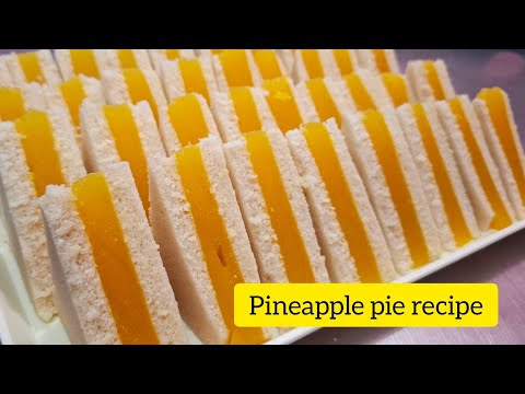 Fulle recipe of pineapple pie ❤️ madaling paggawa ng pineapple pie