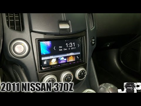 Nissan 370z radio removal & Kenwood install