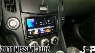 Nissan 370z radio removal & Kenwood install
