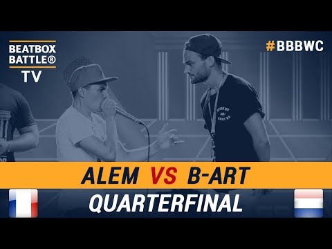 B-Art vs Alem - Quarterfinal - 5th Beatbox Battle World Championship