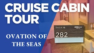 Whats inside? Ovation of the Seas Balcony Cabin Tour | Oceanview Cabin 12282 Full Walkthrough