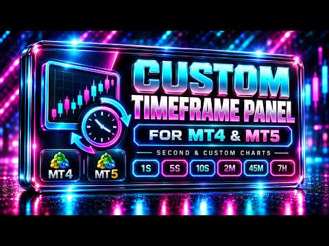Video Second and Custom Timeframe Charts MT4