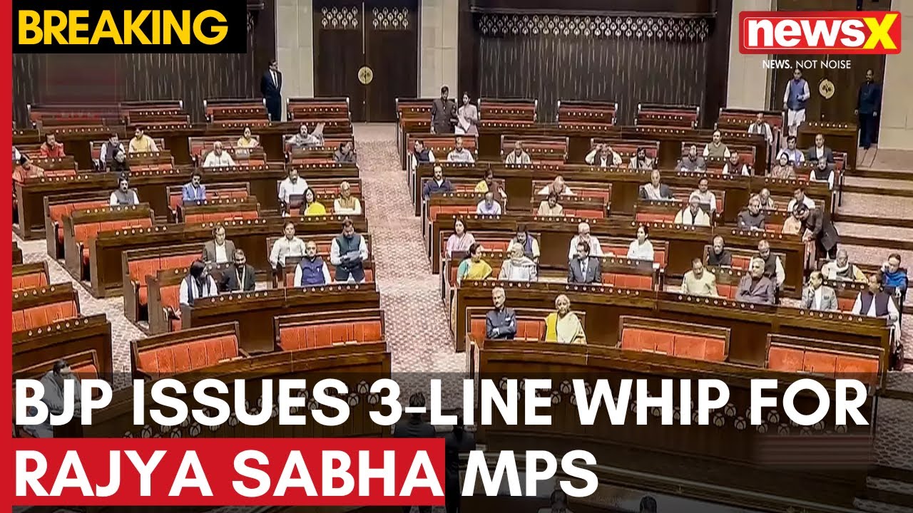 Amid Buzz On One Nation One Election, BJP Issues 3 Line Whip For Rajya Sabha MPs | NewsX