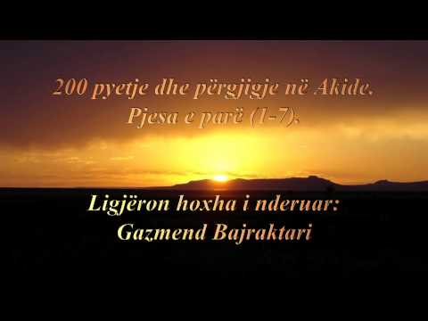 200 pyetje dhe pergjigje ne Akide 1