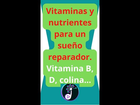 Vitaminas y nutrientes para un sueño reparador y pleno.