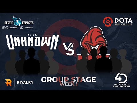 Team Unknown vs Inverse - DPC SA 2021/22 Tour 1: Division II - Group Stage - Week 1