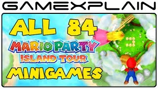 Mario Party: Island Tour: All 84 Minigames (Gameplay Footage of every one) [Nintendo 3DS]