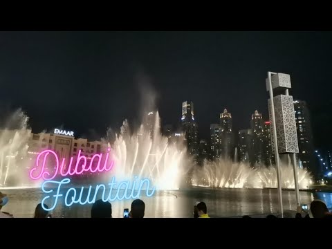 Dubai Fountain I The Dubai Mall I Faqeehah Azmi