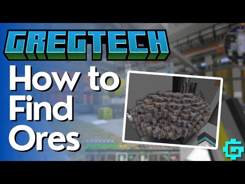How to Find Ore Veins in Gregtech CEu Modern
