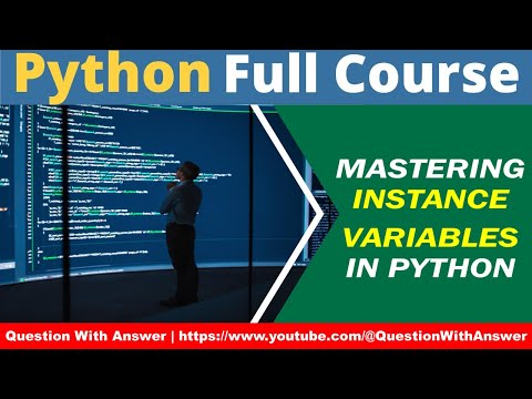 instance variables in python | python full course | python 3.9 | python latest version #python3 #new