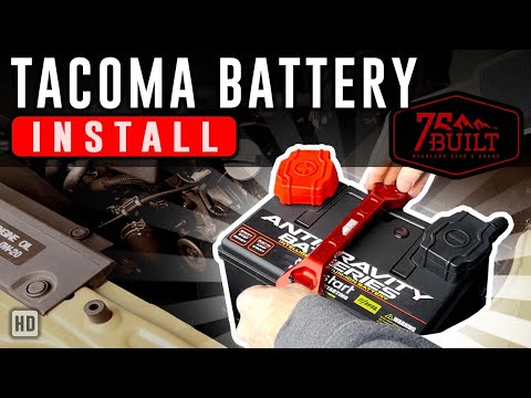 3rd Gen Tacoma Battery Swap & Upgrade