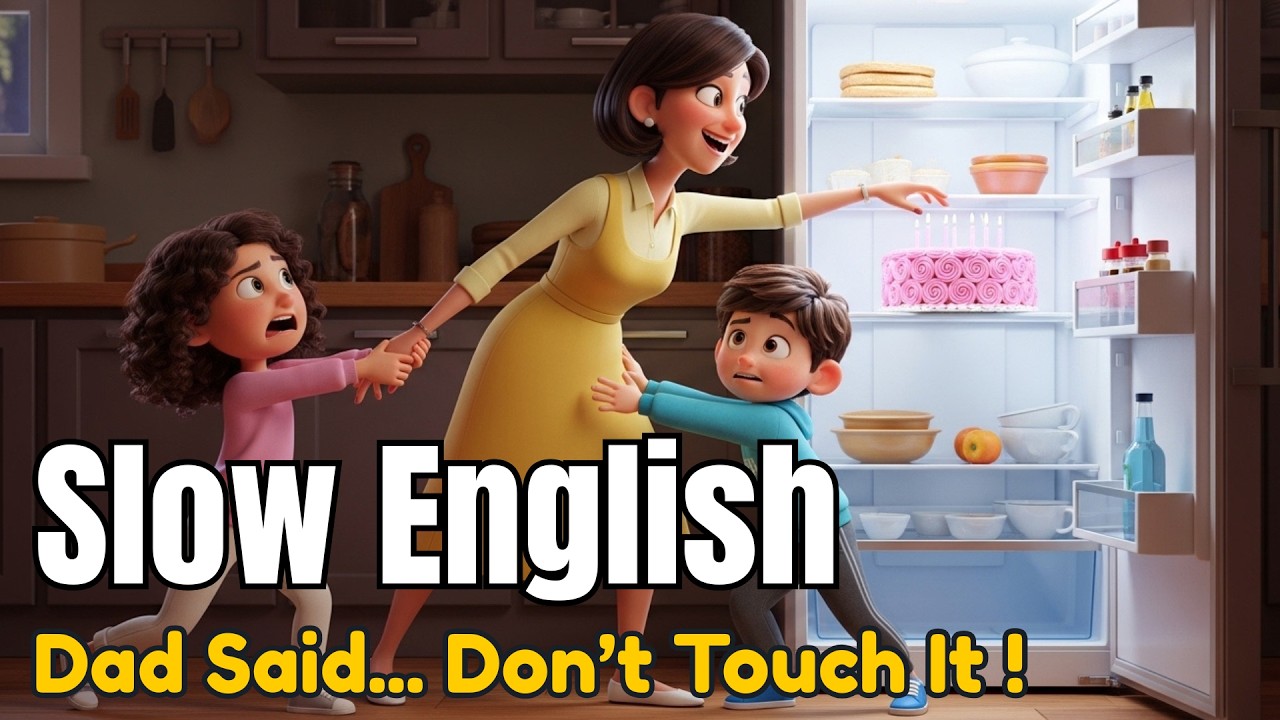Dad Said DON'T TOUCH IT! Slow English for Beginners | Telling Stories in English (A1–A2) ✔