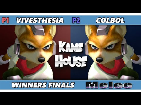 Kame House 115 WINNERS FINALS - vivesthesia (Fox) Vs. Colbol (Fox) Smash Melee - SSBM