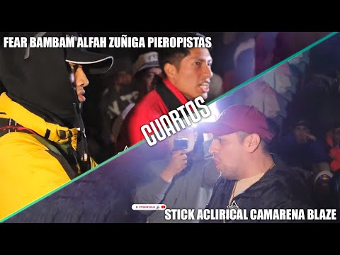 FEAR BAMBAM ALFAH ZUÑIGA PIEROPvs STICK CAMARENA BLAZE AC LIRICAL ll CUARTOS ll Rapbuca 5vs5 ll 2025