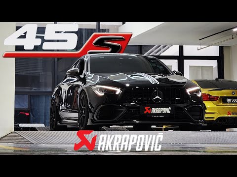 AKRAPOVIC MERCEDES AMG CLA45S C118 | STUFE 2 M139