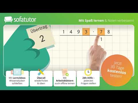 Mathe: schriftliche multiplizieren – Einführung, Methode & Beispiele