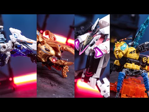 52toys stop motion：Havok/Gunpowder/Black Waltz/Icarus transformation.