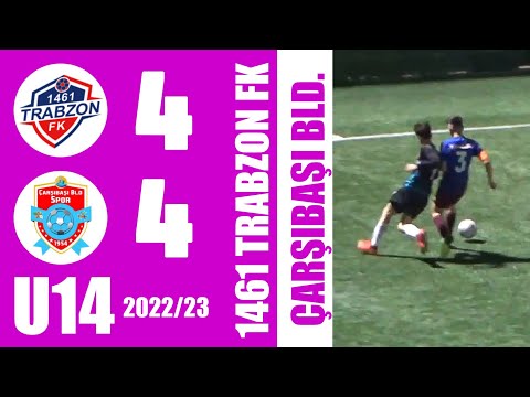 1461 Trabzon FK U14 [4-4] Çarşıbaşı Belediyespor U14 | Trabzon U14 Play-Off - 2022/23