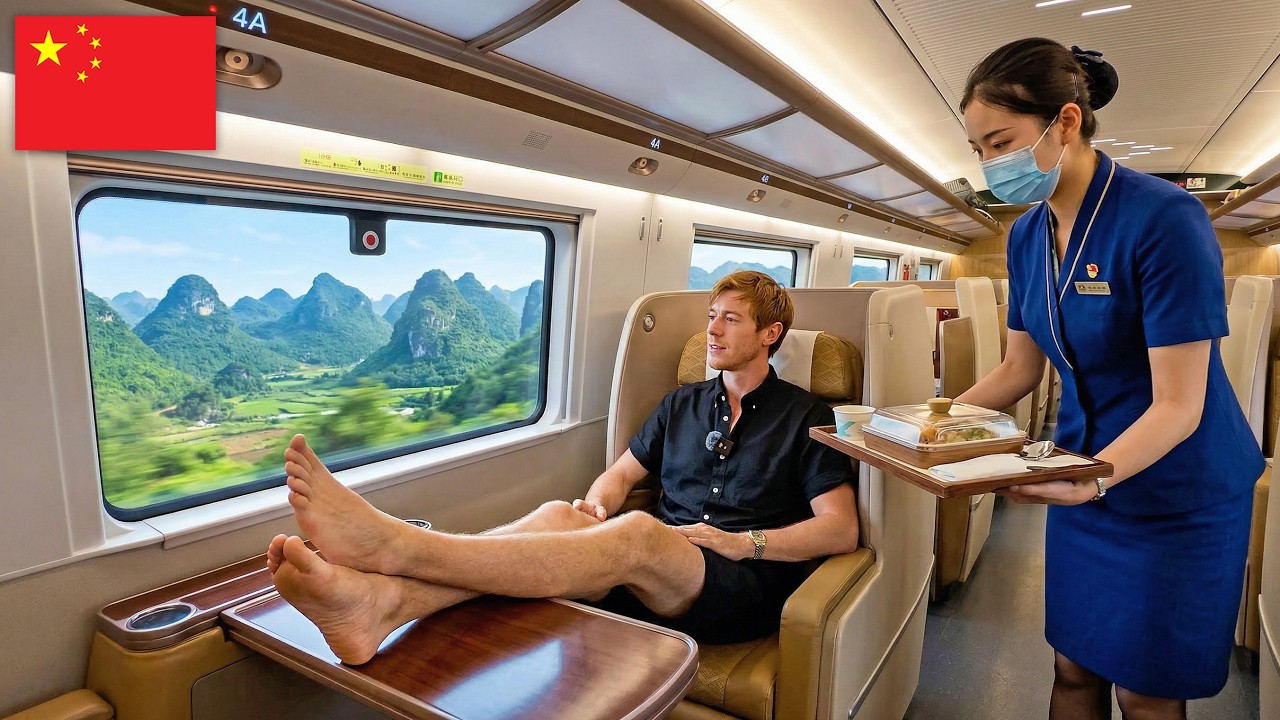 China's High Speed Rail FIRST Class...Too Good to Be True?
