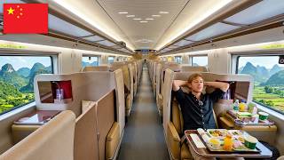 First Class Experience on China's High-Speed Rail
