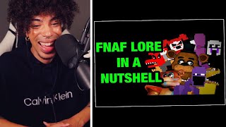 New FNAF Fan Reacts To The Entire FNAF Lore In A N