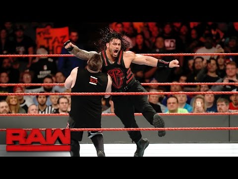 Roman Reigns vs. Kevin Owens - United States Championship Match: Raw, Dec. 26, 2016