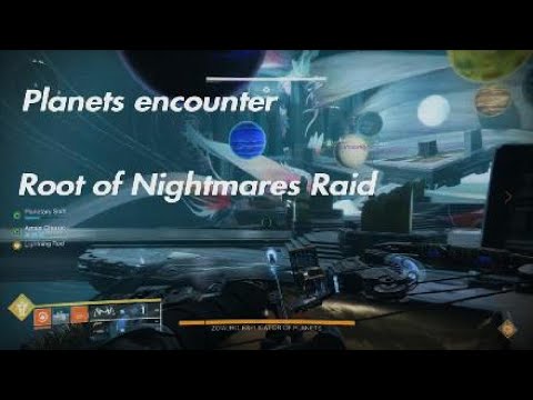 Moving the Planets! Root of Nightmares Planets encounter