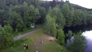 preview picture of video 'anniversaire de Geoff à Vielsalm. DJI drone 1'