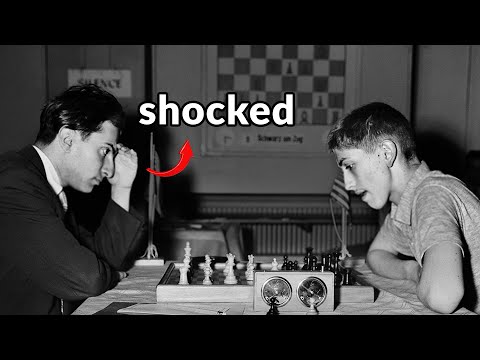 When 18 Year Old Bobby Fischer Destroys Mikhail Tal with a Queen Sacrifice