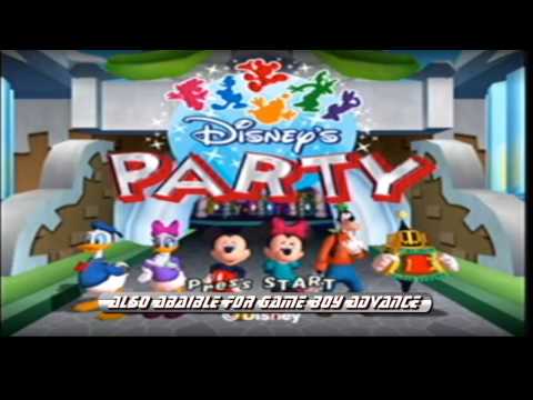 disney party gamecube cheats