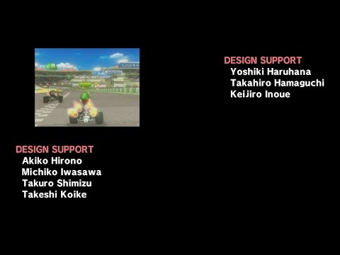 Mario Kart Wii (Wii) / Credits [16:9/FHD@60]