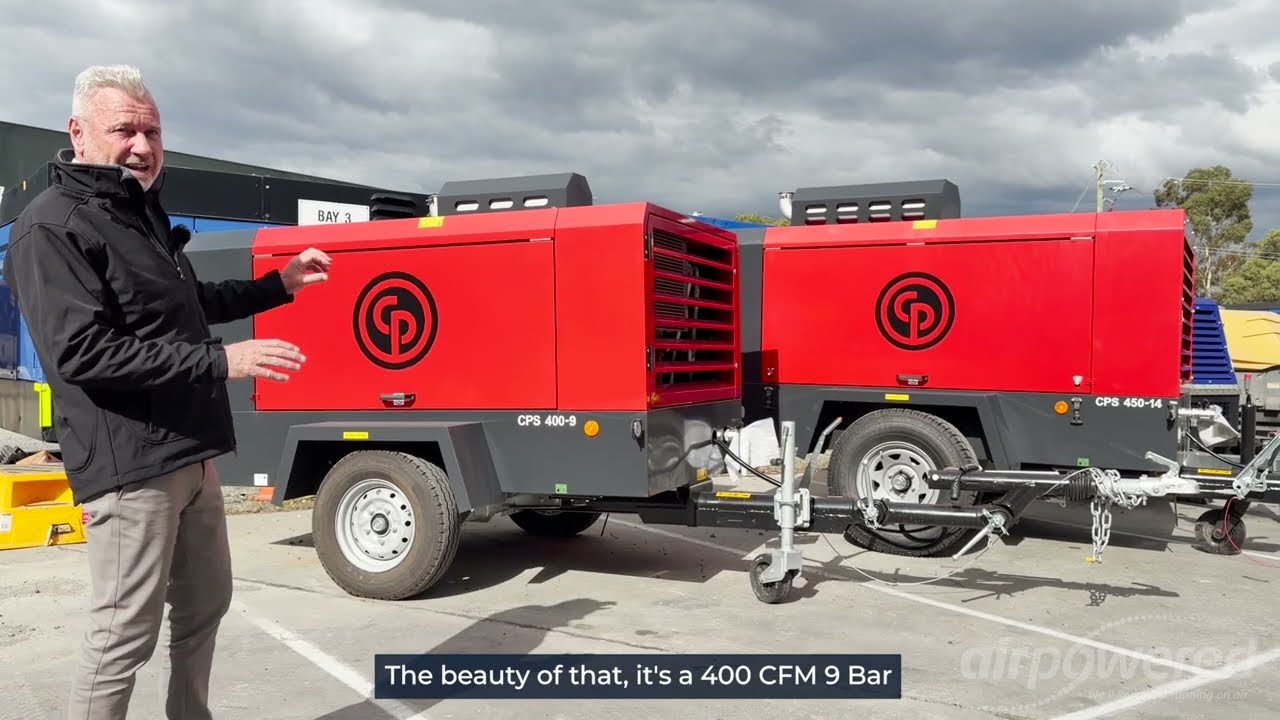 Chicago Pneumatic 400 Series High Pressure Diesel Compressors