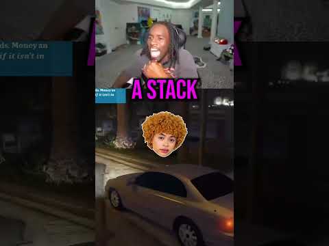 Kai Cenat Meets Ice Spice In GTA RP😂