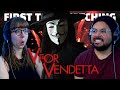 V for Vendetta (2005) Movie Reaction & Commentary | FIRST TIME WATCHING