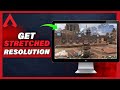 How To Get Stretched Res On Apex Legends | (Quick & Easy 2024)