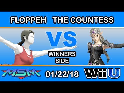 MSM 130 - Floppeh (Wii Fit Trainer) Vs. The Countess (Zelda) Winners Side - Smash 4