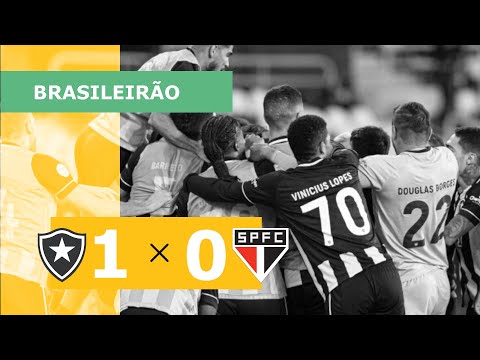Botafogo 1 x 0 São Paulo - Gol - 16/06 - Campeonato Brasileiro 2022