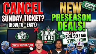 How to CANCEL NFL Sunday Ticket 2026-27 + NEW Deals After Preseason Week 1!
